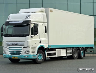 DAF CF 450 2018 - FAN 6X2 HEIWO BAK 875 x 250 x 275 CM INW. CARRIER 3.000 KG KLEP SUPER STAAT te koop