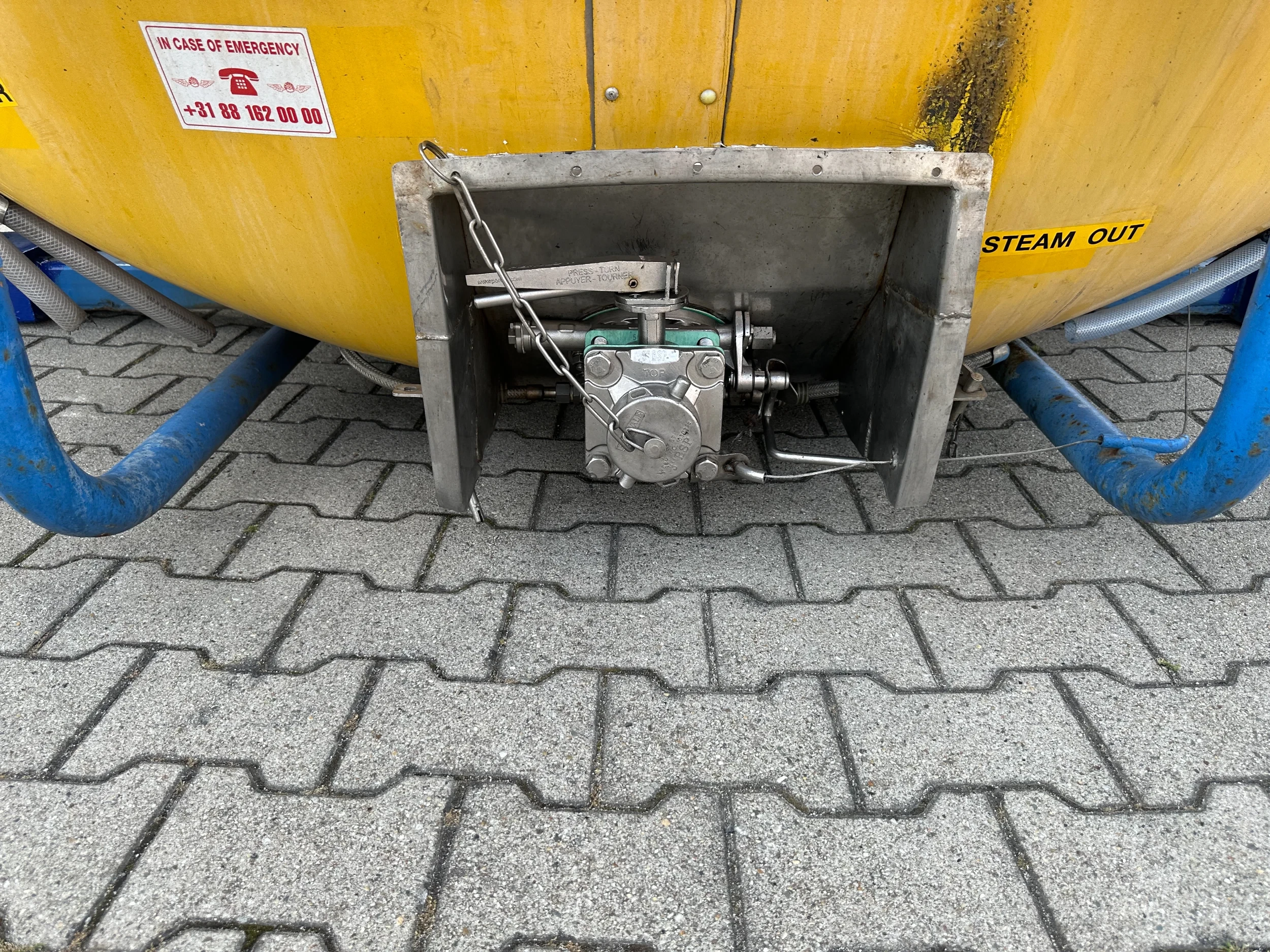 UBH INTERNATIONAL 2005 - 34.570L / 1-comp. / 4 BAFFLES / 20FT swapbody / T11 / EMKD / ADR 5Y + CSC-inspection: 04/2028 afbeelding 10