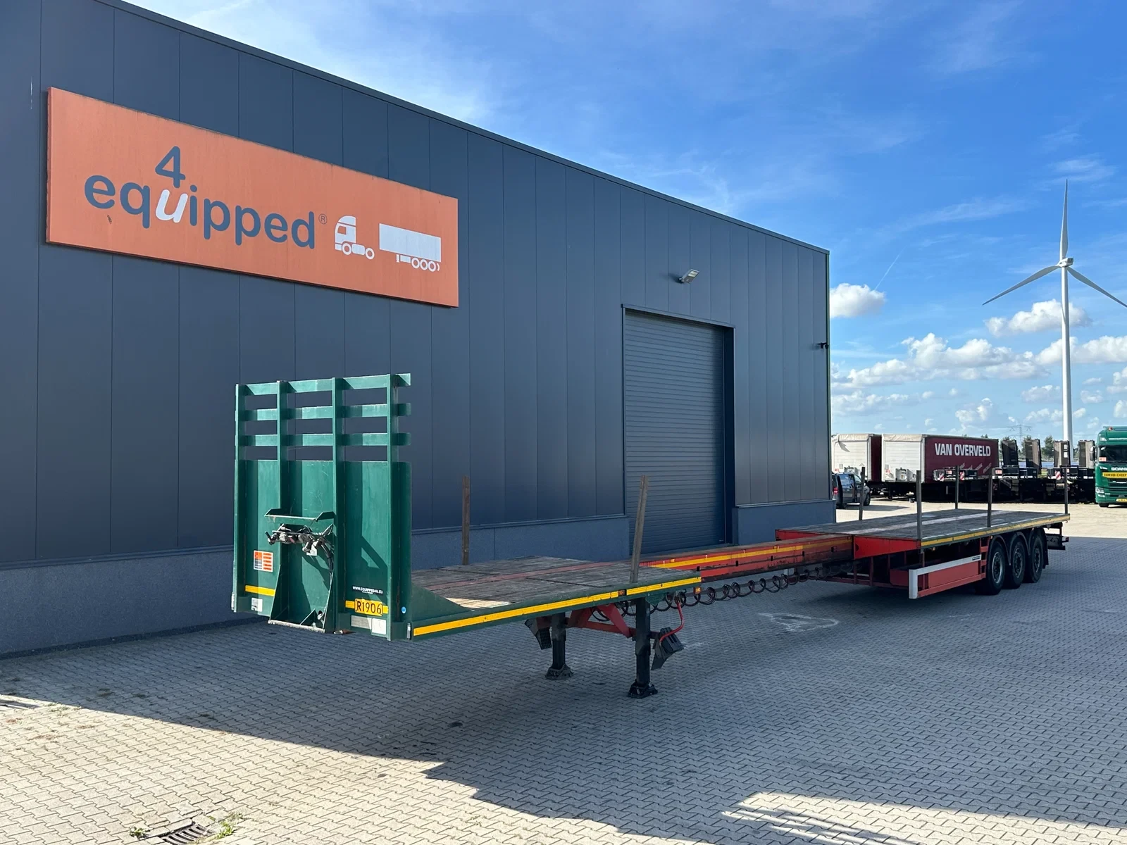Broshuis 31N0-EU 2005 - 31N0-EU / 1x extendable (750cm) / steering axle (forced) / NL-trailer / APK: 01-2027 afbeelding 1