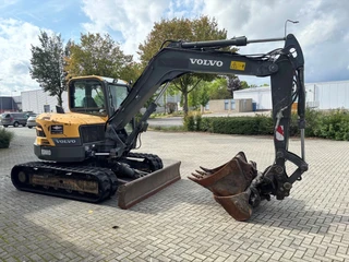 Volvo 2014 - ECR88D tracked excavator, 3x buckets, A/C, 2014 year. image 2 thumbnail