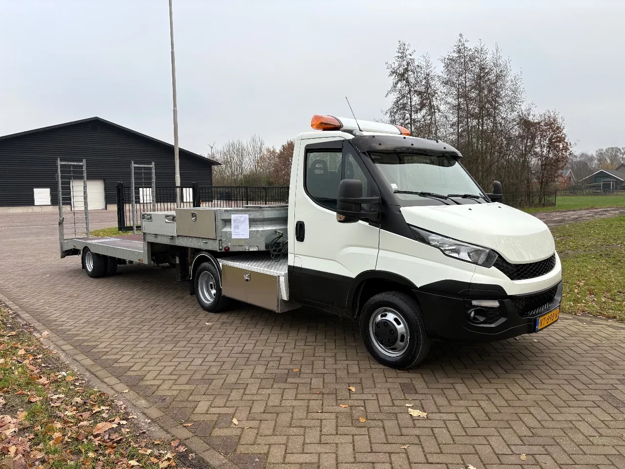 Iveco Daily 2016 - 40 C21 Be trekker 7 ton - be oplegger KUIPER 5 ton (voor nieuwe BE-rijbewijs) zdjęcie 1