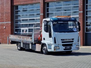 Iveco Eurocargo 2010 - 80E22 - Fassi F40A.0.24 crane with remote - Euro 5 - Side boards - Low KM te koop