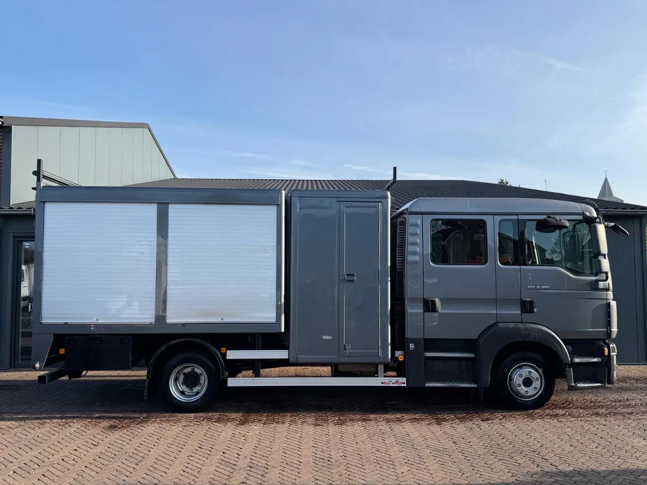 MAN TGL 2011 - 8.180 EEV CrewCab AC Kraan Lier Power Elektric Install Trekhaak afbeelding 2