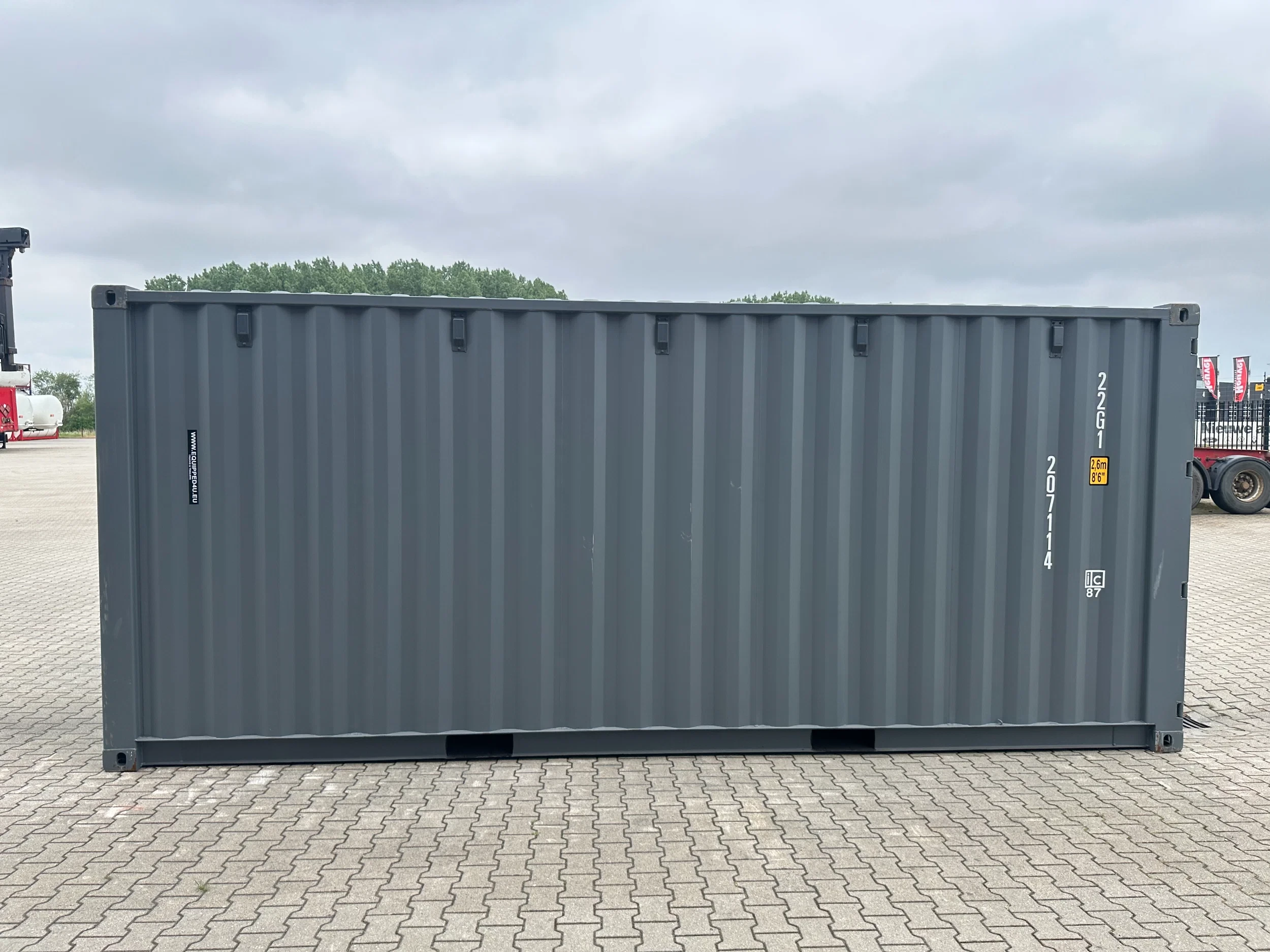 YANGZHOU 2026 - NEW (ONE-WAY) 20FT ISO DV 8'6" STANDARD container, 6x available afbeelding 4