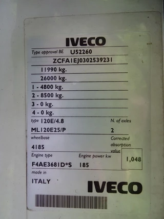 Iveco Eurocargo 2008 - 120E25 I Abschleppwagen / Towtruck I Full Air I 31.000KM! I Winch I Euro 5 I Leather I Bed zdjecie 22