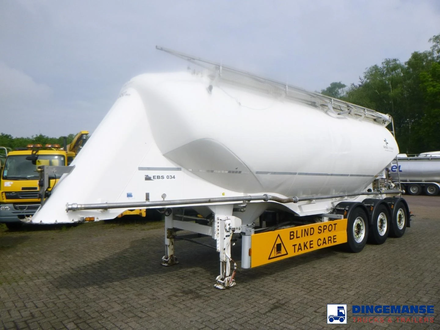 GS Powder tank alu 36 m3 / 1 comp 2020 image 1