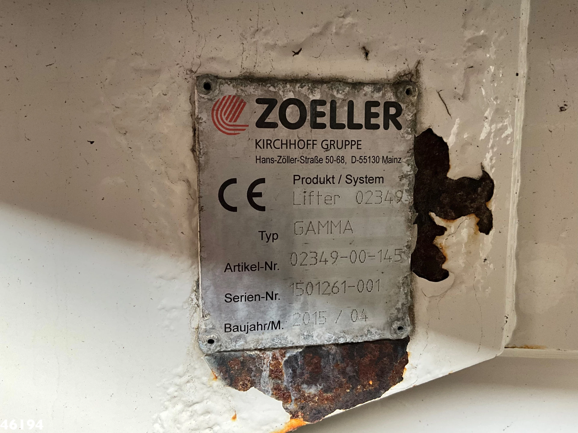 DAF FAG LF 220 Euro 6 Haller Just 119.291 km! 2015 imagen 24