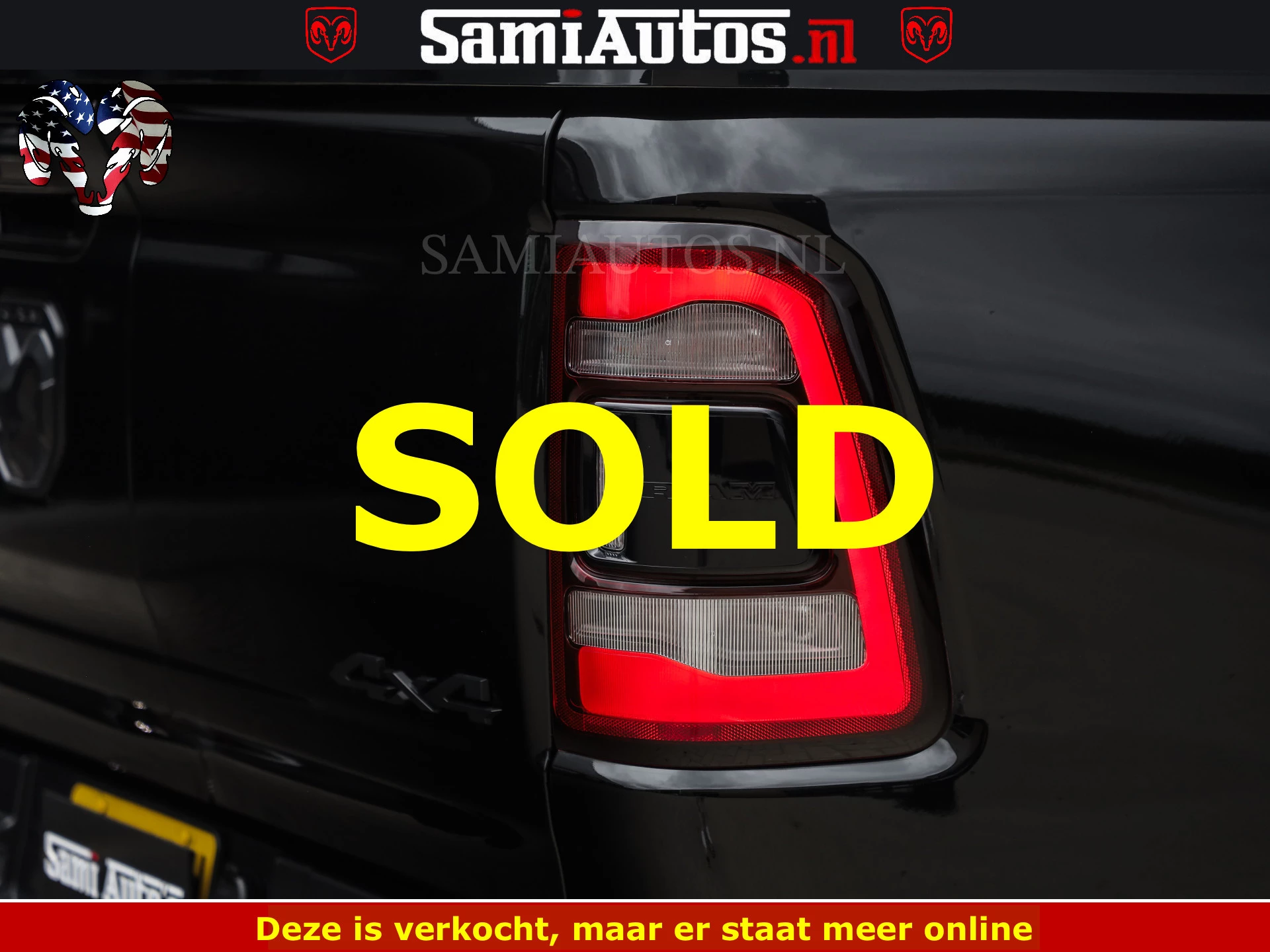 Dodge Ram 1500 2022 - LIMITED NIGHT | BOM VOL | HUD | MWK | LUCHTVERING | PANODAK | afbeelding 19