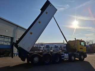 Scania G 2014 - G410 / 10X4 / RETARDER / NL TRUCK / TUV:02-07-2026 / HYVA ASPHHALT TIPPER+SNIP / 28TON / AUTOMATIC / EURO-6 / 2014 zdjecie 9