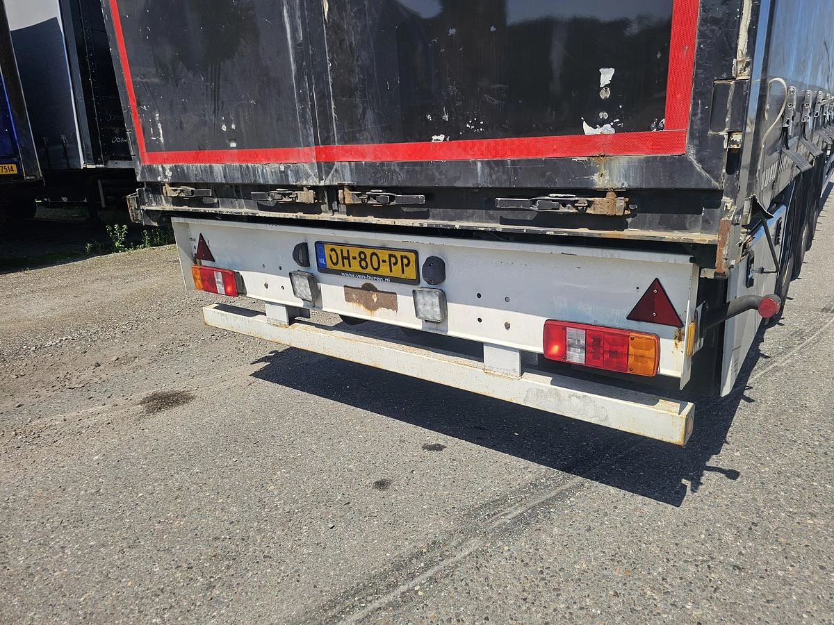 Pacton T3 001 /3 axle curtainsider /saf disc/ apk tuv/13-03-2027. 2004 image 17
