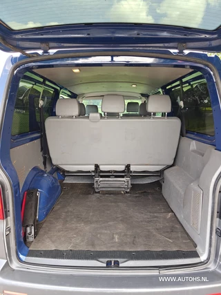 Volkswagen Transporter 2009 - Kombi 2.5 TDI 340 Trendl. Apk Mei 2027 , 8 pers. Airco , nette bus. 131PK imagen 16