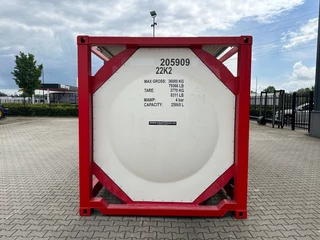 CIMC N/A 2007 - 20FT ISO / 25.060L / 1-COMP / 3 BAFFLES / UN PORTABLE T11 / 22K2 / 5Y test: 11-2028 image 4