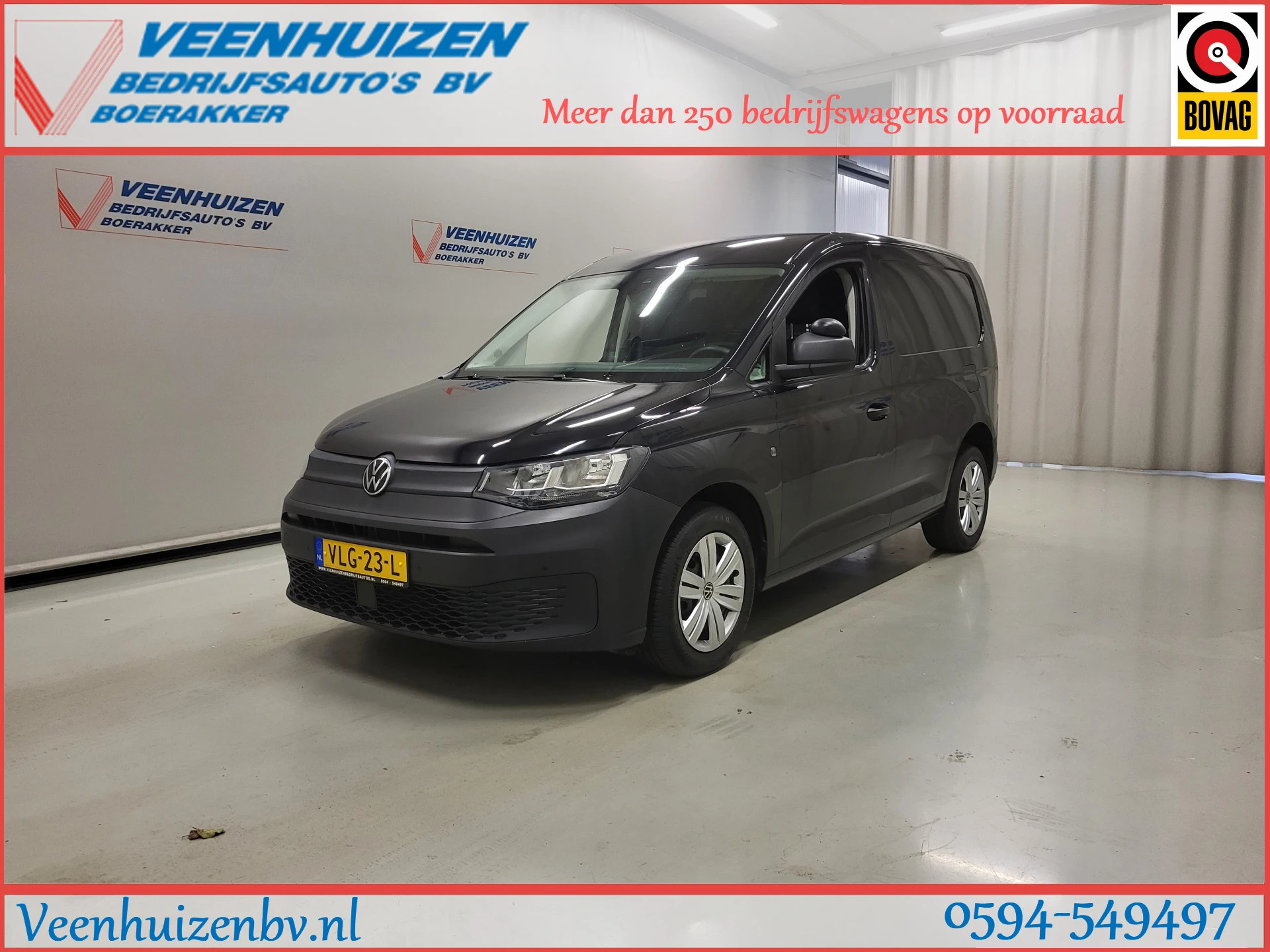 Volkswagen Caddy 2021 - Cargo 2.0TDI Trekhaak Euro 6! image 1