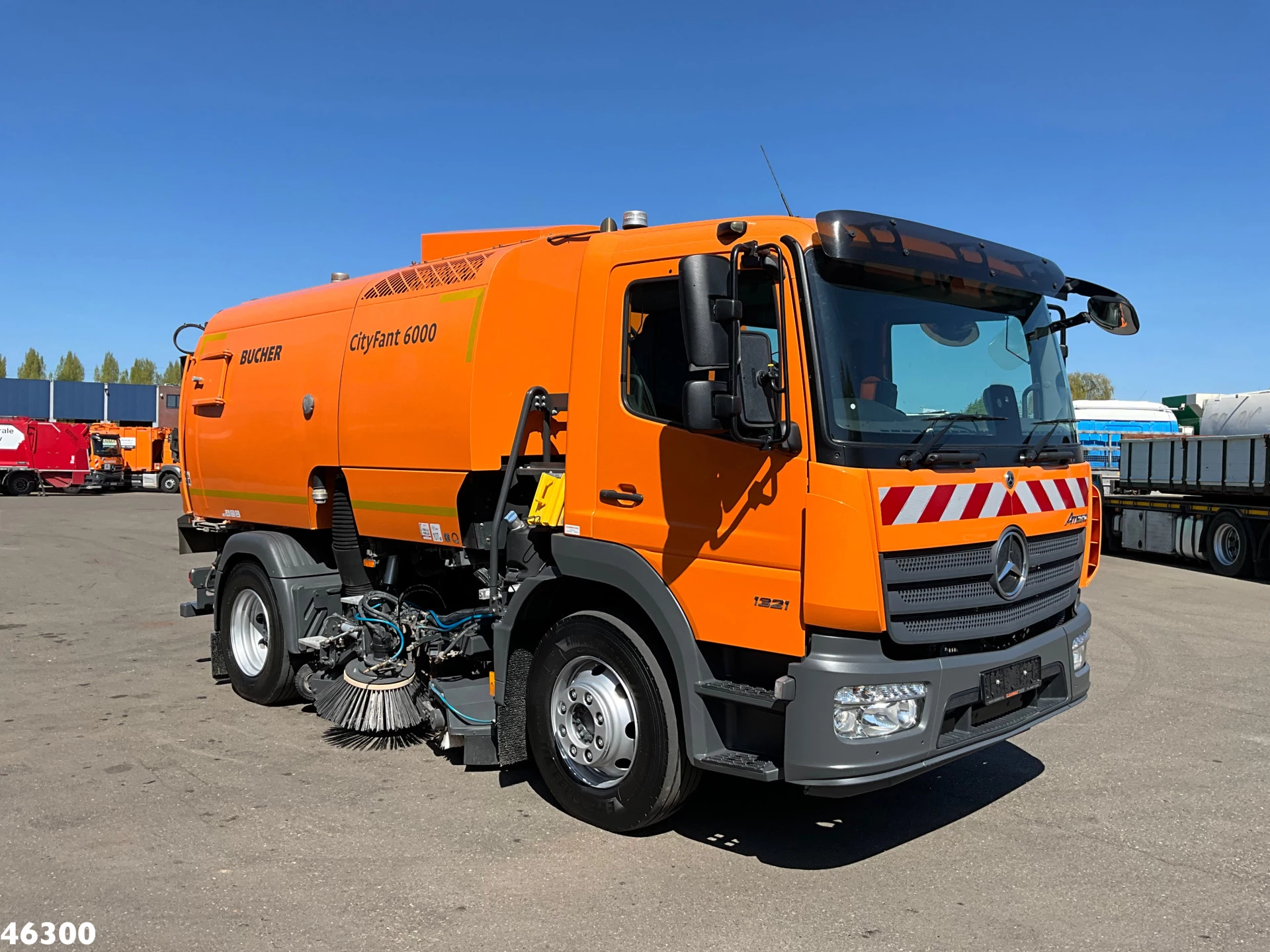 Mercedes-Benz Atego 2020 - 1321 Euro 6 Bucher Cityfant 6000 Just 43.842 km! imagem 4