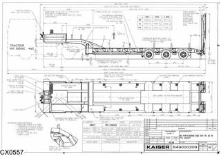 Kaiser 2006 - Lowbed 57.000 KG afbeelding 3 miniatuur