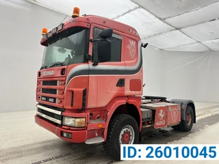 Scania R 2002 - R124.420 - 4x4 te koop