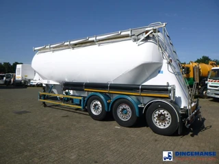 Feldbinder Powder tank alu 40 m3 + engine/compressor 2005 изображение 3 миниатюра