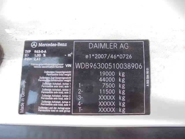 Mercedes-Benz Actros 2016 - 2340 LL 6X2 afbeelding 22