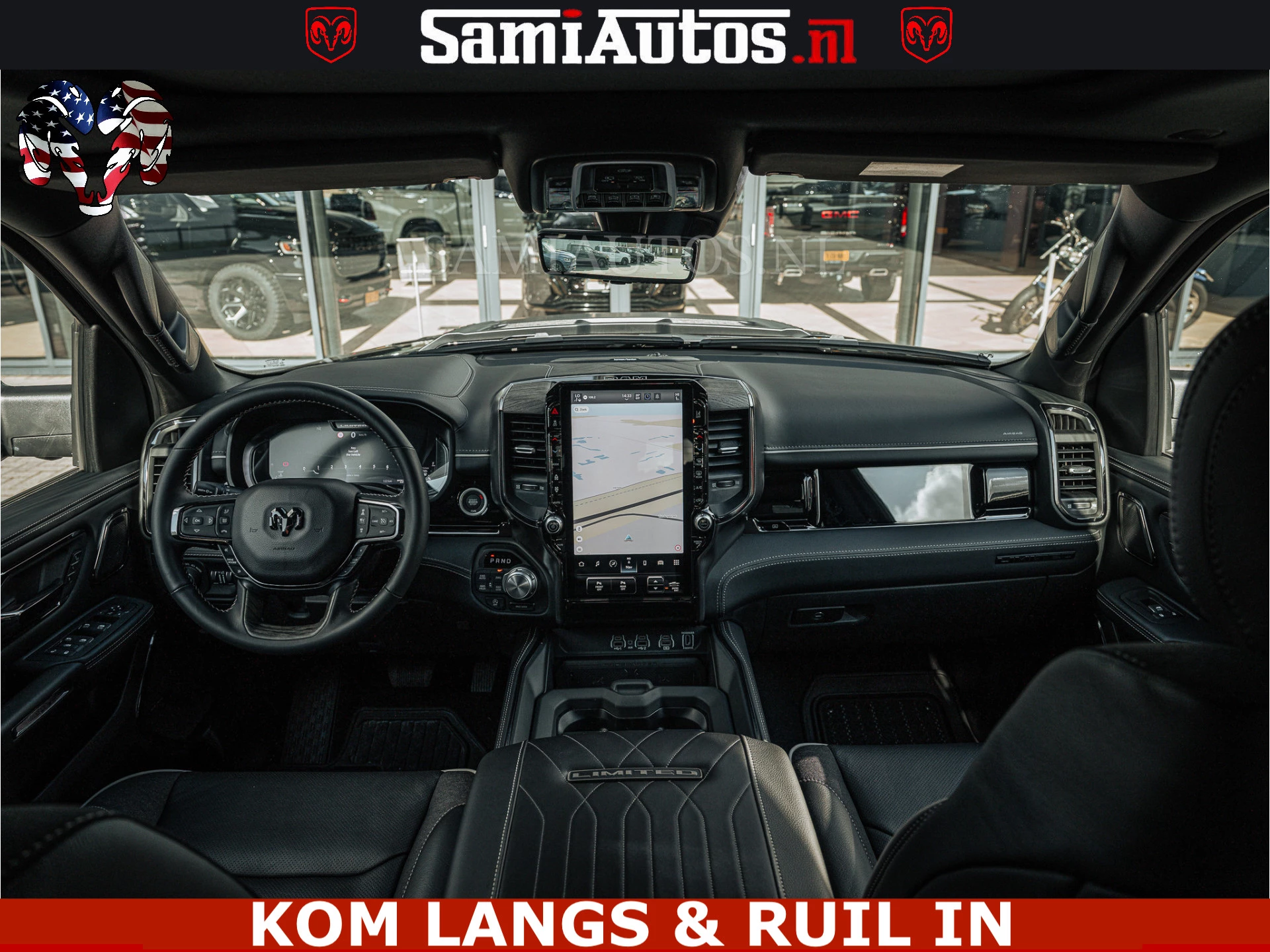 Dodge Ram Pick-Up 2024 - HULK Pack | Limited Night H.O 540HP 706Nm | Massage + Full Option | De Meest Luxe en Volle in zijn Klasse | Hulk Pack is meer prijs | Bild 4