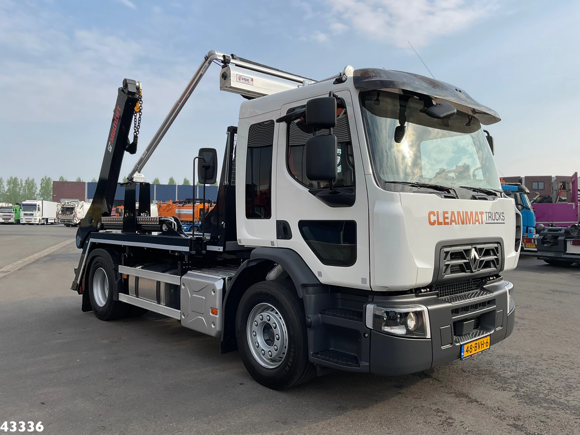 Renault D WIDE Multilift 12 Ton portaalarmsysteem 2023 Bild 2