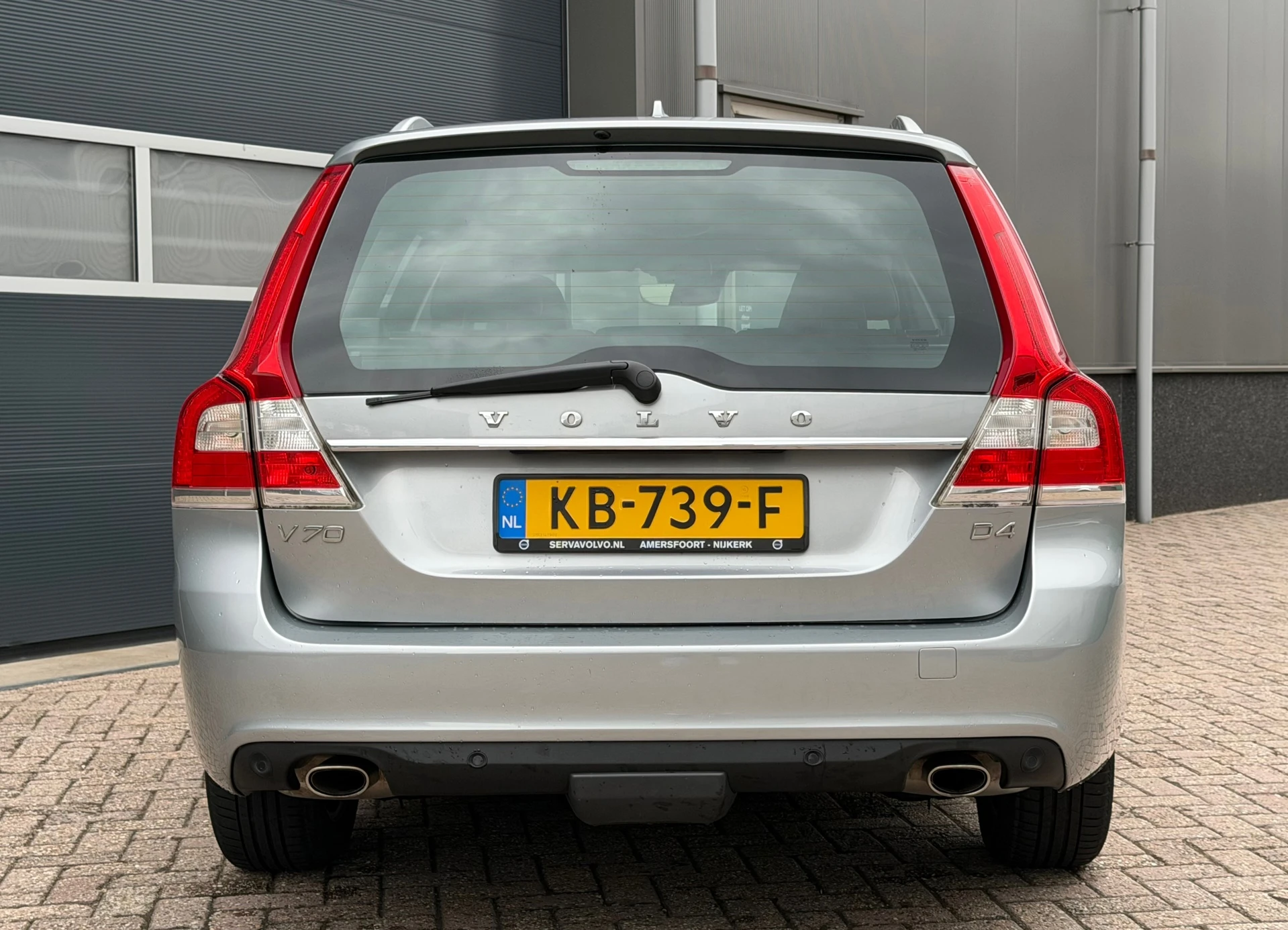 Volvo V70 2016 - 2.0 D4 Polar+ bj.2016 Autom|Navi|Leder|Trekh|Nap. afbeelding 8