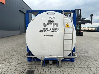Van Hool N/A 2003 - 20FT SWAPBODY 30.900L 1-COMP / UN PORTABLE T11 / 5Y inspection: 04-2027 изображение 6