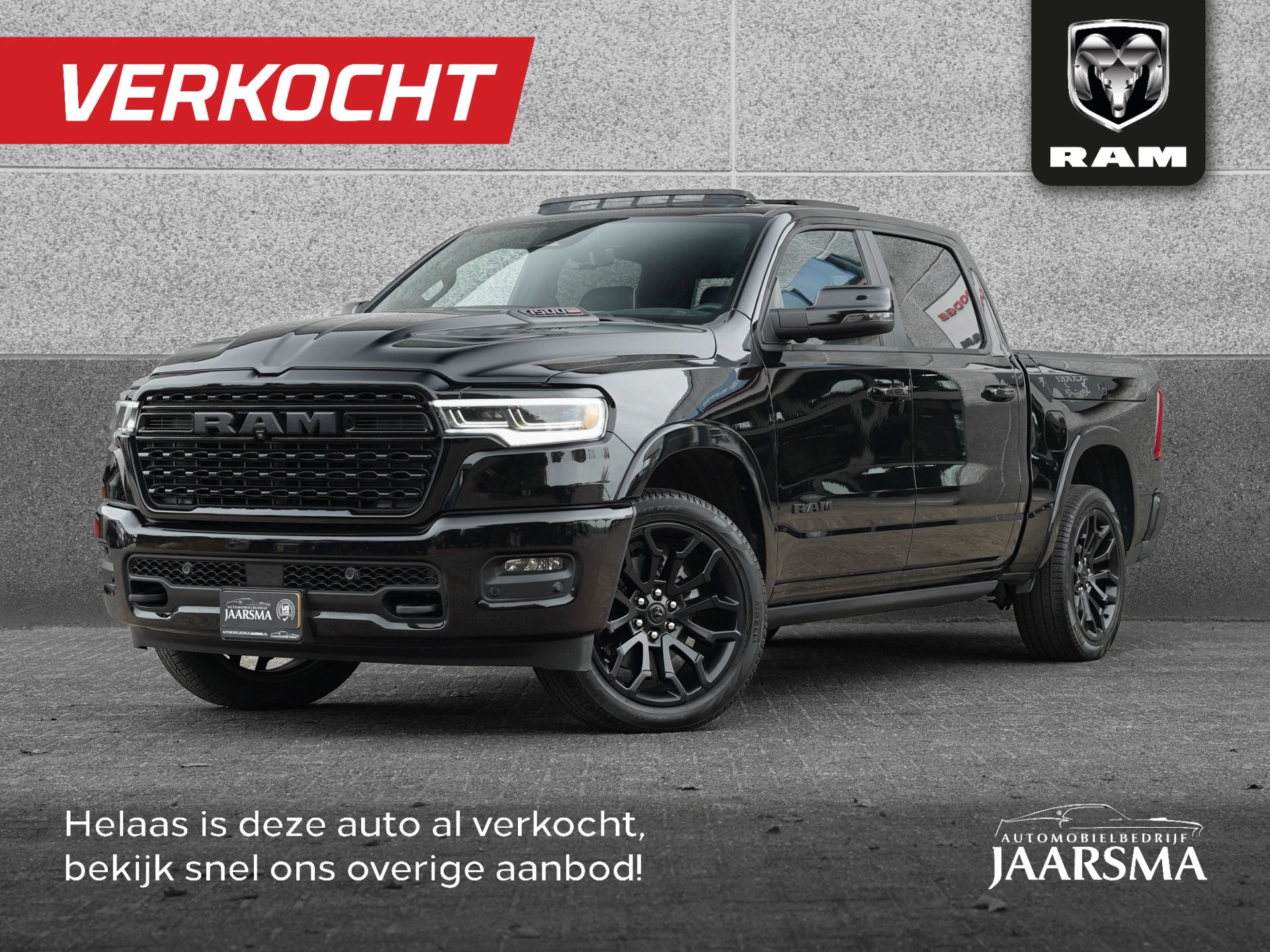 Dodge Ram 1500 2024 - 3.0L SST H.O. 549PK Limited Night CrewCab 4x4 afbeelding 1