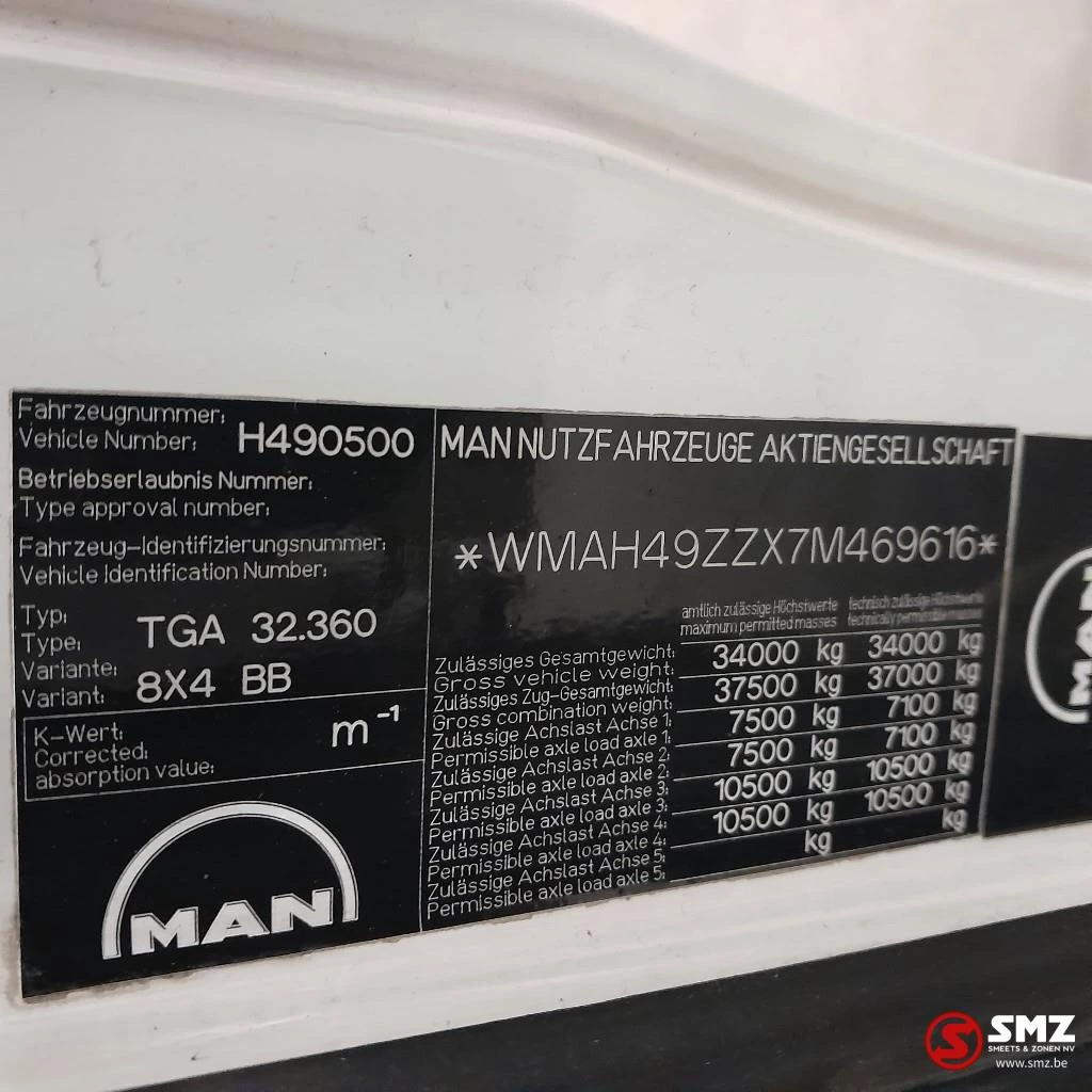MAN 2006 - Occ cabine RHD MAN TGA immagine 19