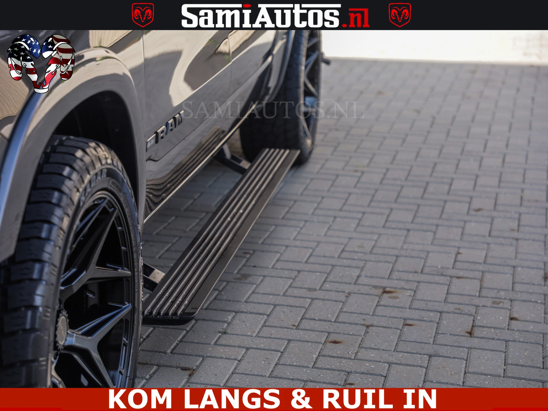Dodge Ram Pick-Up 2023 - LIMITED NIGHT 5.7 V8 402PK | HUD | 4PL WHEELS | LUCHTVERING |OPEN UILAAT KLEP | BOM VOL | GRANITE CRYSTAL | DC | immagine 27