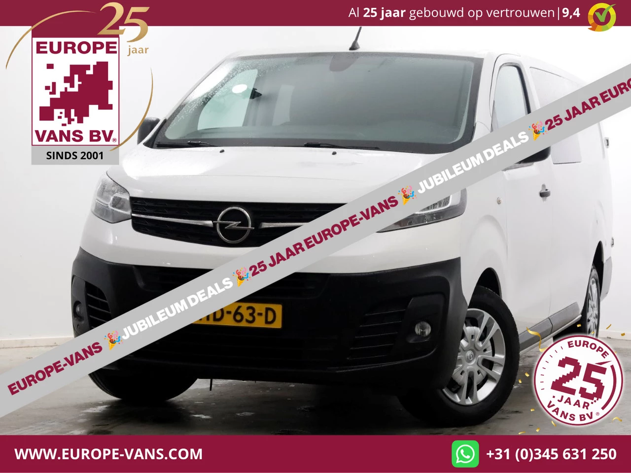 Opel Vivaro 2020 - 2.0 CDTI 123pk L3H1 D.C. Edition Airco/Navi/Camera 10-2020 imagem 1