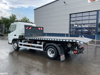FUSO Canter 2023 - Euro 6 Hyvalift 5 Ton haakarmsysteem + Flatbedcontainer Just 44.417 km! image 4