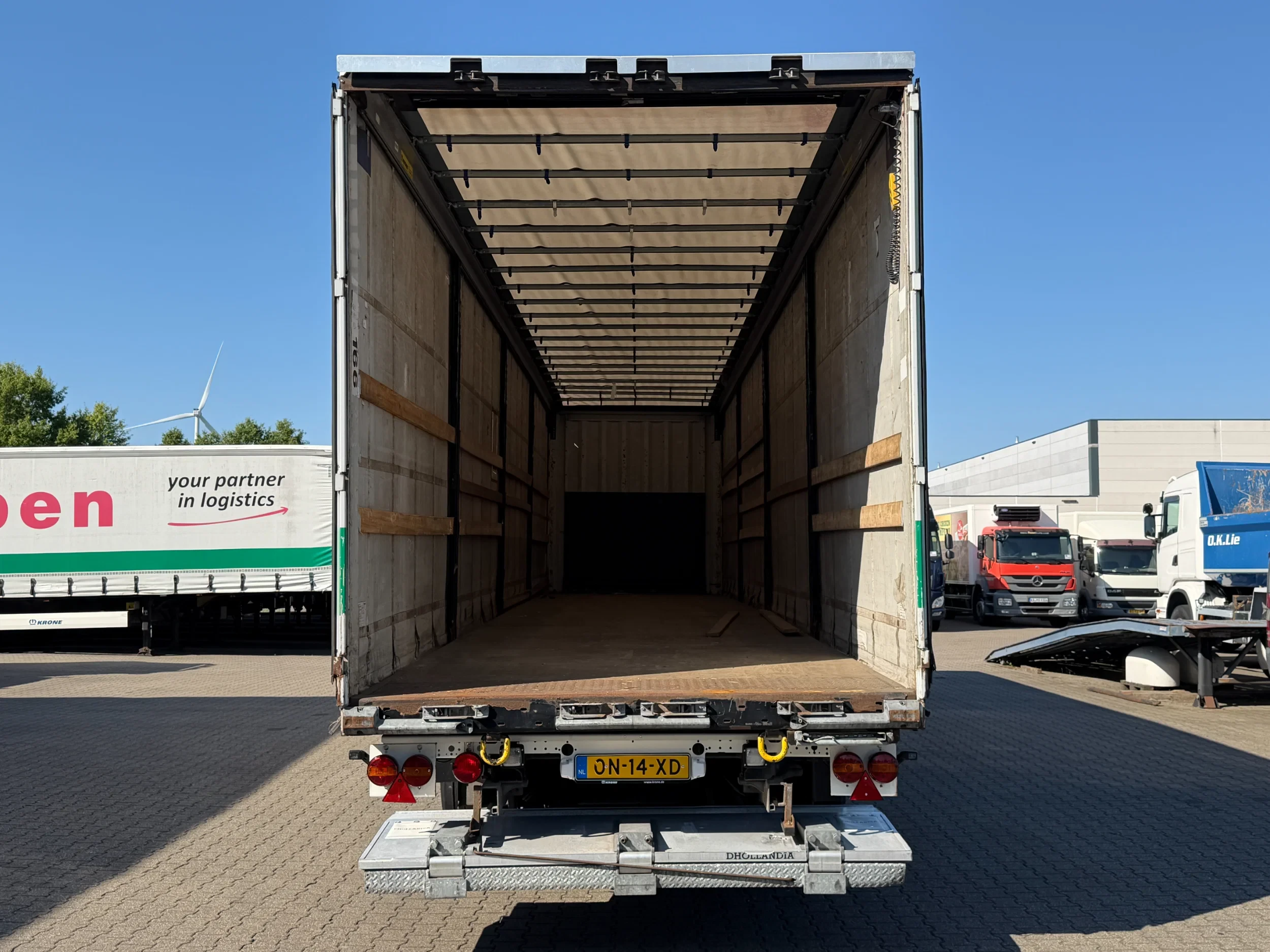 Krone 2015 - SD Schuifzeil-Dak / Laadklep / BPW-Axle / Code XL / APK imagen 9