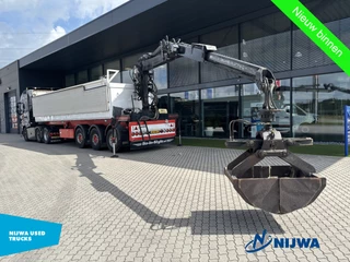 Volvo FH 2017 - FH16 750 6x2/4 i.c.m. KWB P3 oplegger met Hiab 1185 83 kraan immagine 38