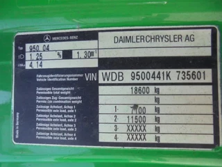 Mercedes-Benz Actros 2003 - 1831 Bitumensprayer imagen 39