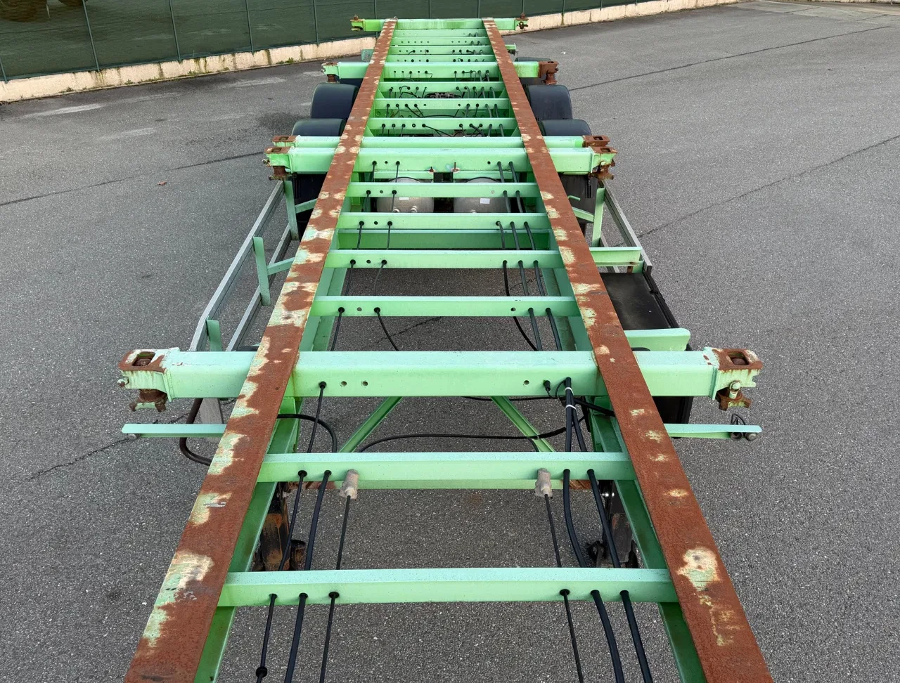 Flandria 1999 - 3 AXLE DRUM BRAKES LIFT AXLE SUPER STRONG TOP CONDITION 3 PIECES AVAILABLE zdjęcie 18