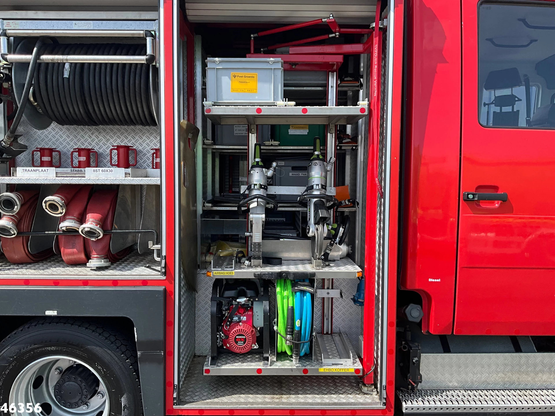 MAN TGL 2007 - 14.250 brandweer / materiaalwagen met Waterpomp Just 30.419 km! imagen 20