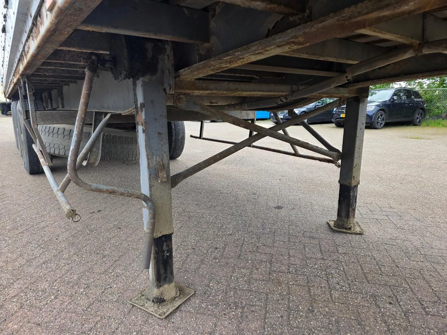 Trouillet DRUM BRAKES – STEELSPRING – WIDESPREAD – CAN ALSO BE SOLD AS FLATBED 1990 afbeelding 9