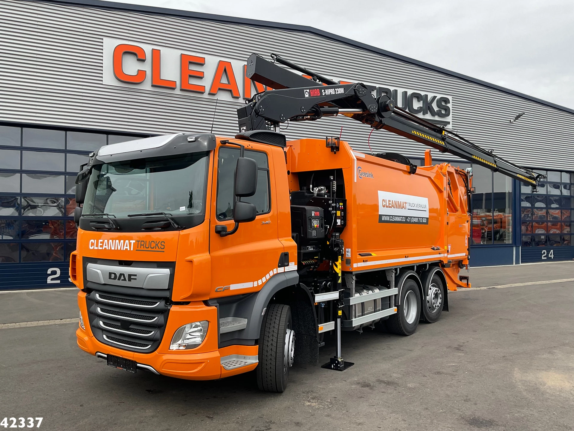 DAF FAN CF 340 Hiab 23 Tonmeter laadkraan 2022 afbeelding 1