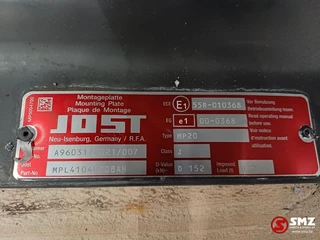 Jost N/A 2016 - Occ koppelschotel + montageplaat JSK36D JOST image 5
