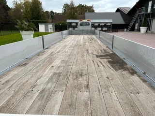 Veldhuizen N/A 2015 - Be oplegger vlak met luiken 5.5 ton (2015) 10 meter изображение 7