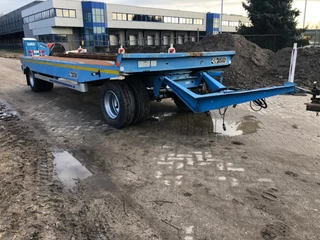 Gheysen en Verpoort N/A 2011 - R2110B 2 As Dieplader Aanhangwagen Open - T.b.v. Containers - Bladvering, 83-WFF-5 image 2