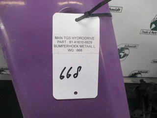 MAN - 81.41610-6629 rechts bumper hoek euro 6 afbeelding 2 miniatuur