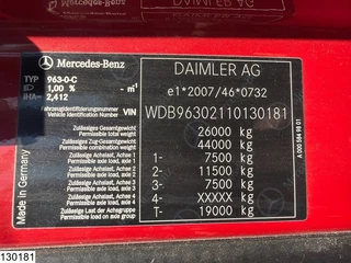 Mercedes-Benz Actros 2017 - 2548 6x2, EURO 6, Lift roof, Combi obrazek 12