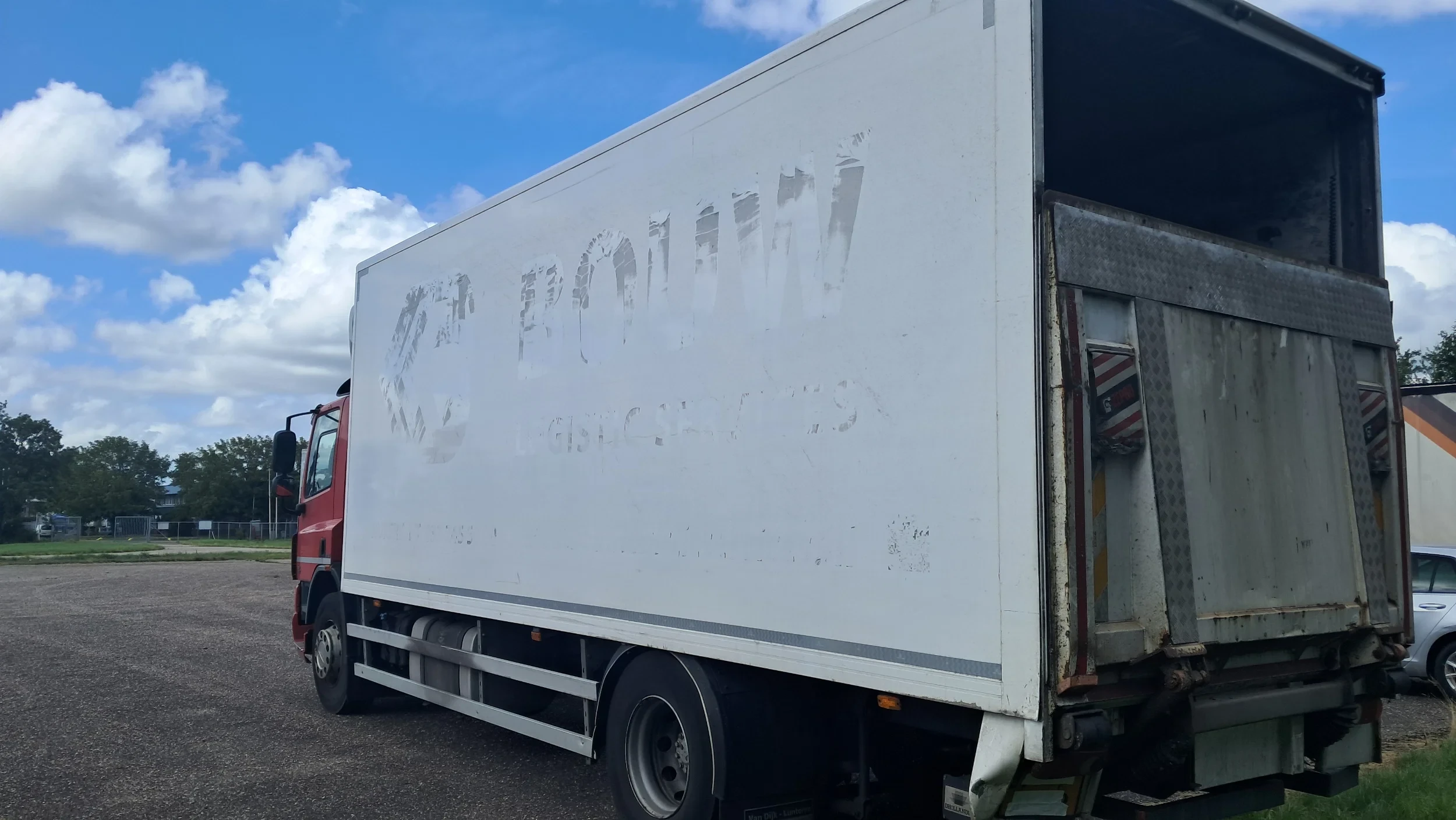 DAF CF 65 2012 - 250 Closed Box Damaged Starter Ring!! afbeelding 4