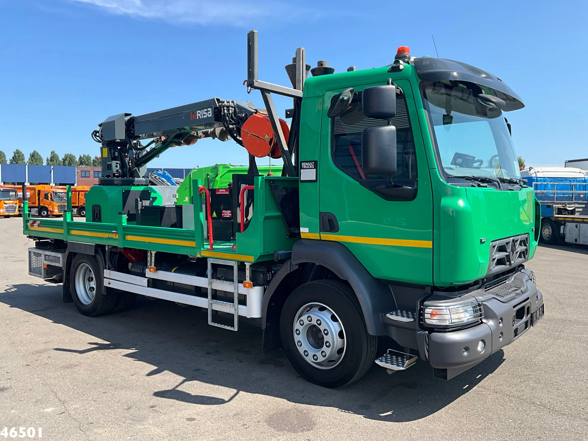 Renault D 260 Euro 6 Risa G2T Drilling installation Just 25.995 km! 2021 afbeelding 5