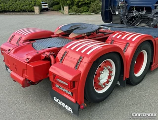 Scania R 2023 - R560 SUPER FULL OPTIONS PTO + HYDRAULICS SPECIAL SHOW TRUCK ONLY 266.000 KM BELGIUM-TRUCK obrazek 19