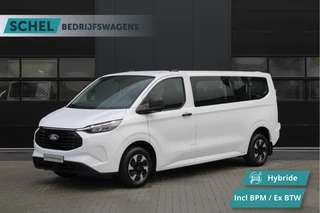 Ford Transit Custom 2026 - 340 2.5 PHEV L2H1 Kombi Trend 9 zits - Trekhaak - LED - Stoel-stuurverwarming - Rijklaar afbeelding 1