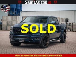 Dodge Ram Pick-Up 2024 - SPORT | 5.7 V8 4x4 HEMI | PANORAMA DAK | GROOTSCHEM 12 INCH | LPG | Patriot Blue obrazek 57