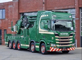 Scania R 2019 - R500 NGS Highline 10x4*6 - MPG 250T Crane 8+6 / JIB - Winch - Grua / Kran image 36