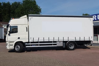 DAF 2500 2021 - CF 410 Schuifzeil + Dhollandia klep kg image 11